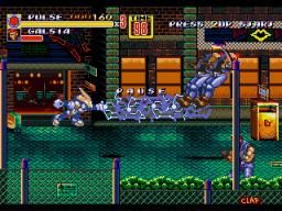 Pulseman in Streets of Rage 2